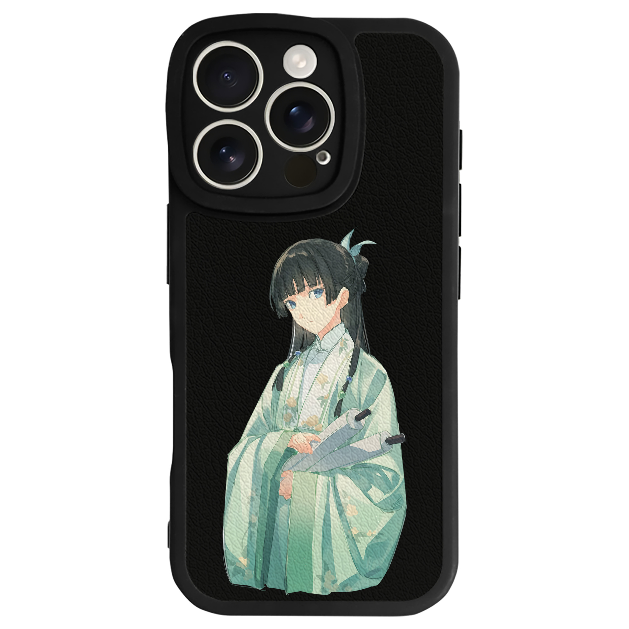 薬屋のひとりごと The Apothecary Diaries 【iPhone 16シリーズ対応】シリコンスマホケース（レザー調） 材質：シリコン